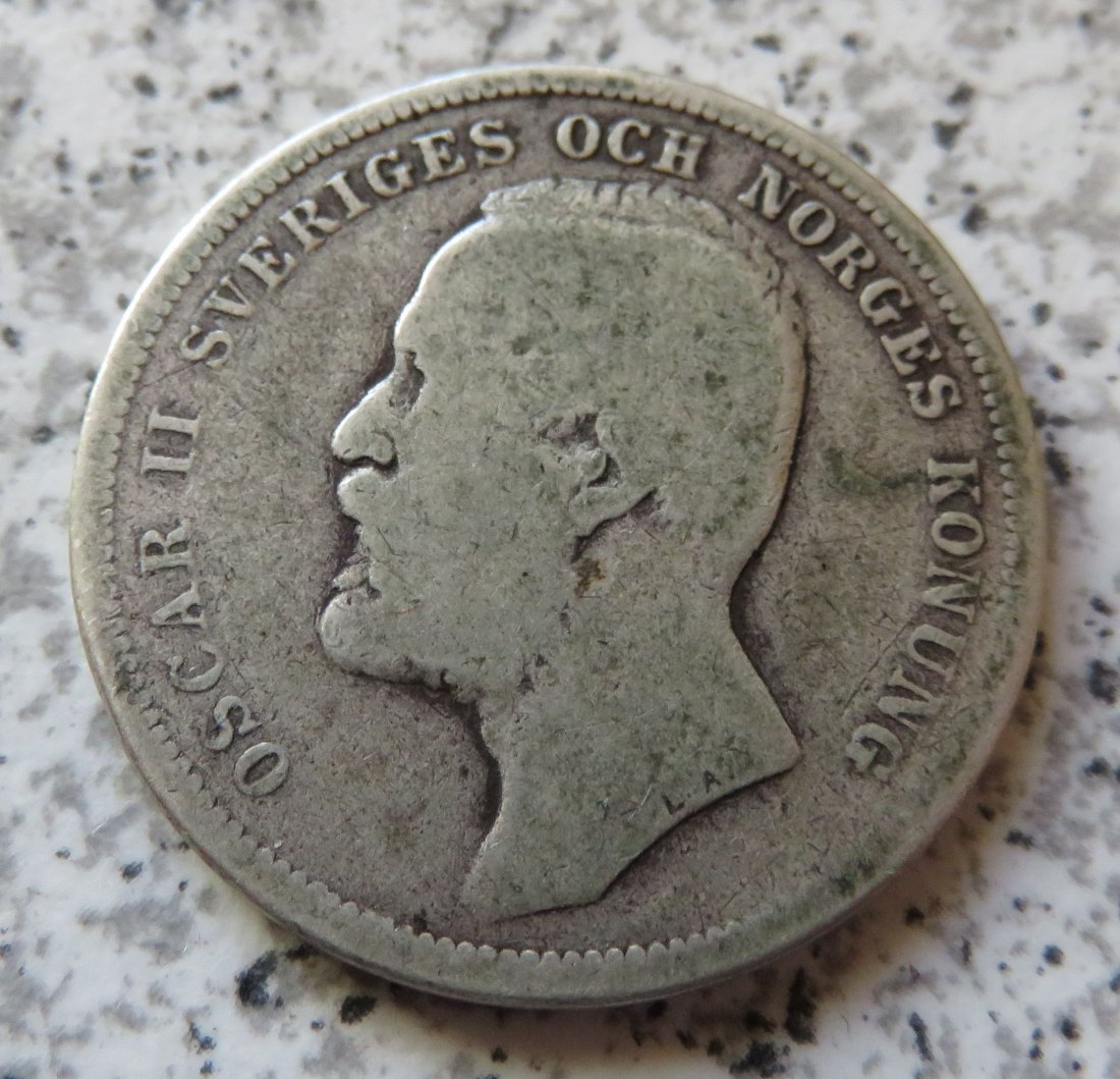  Schweden 1 Krona 1898   