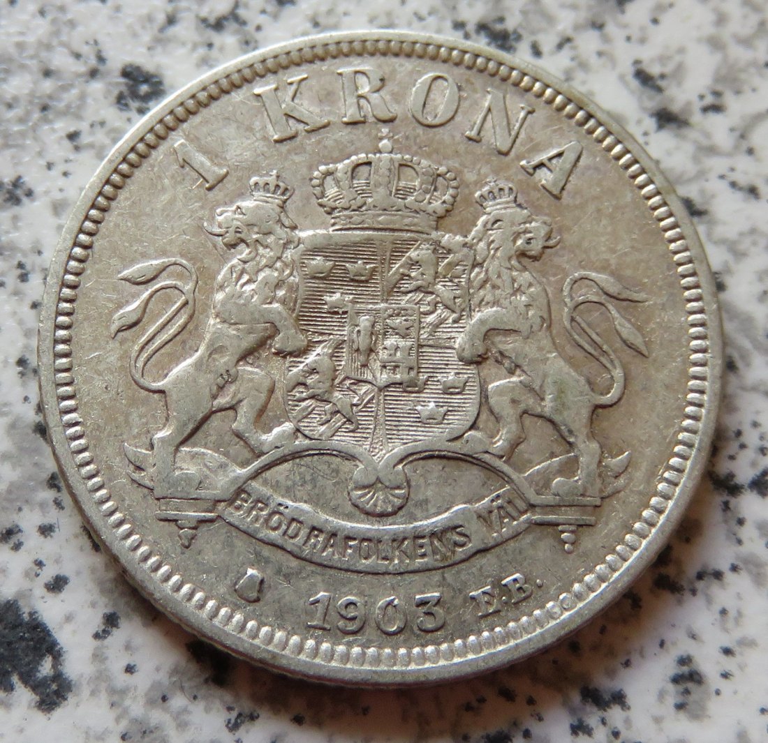  Schweden 1 Krona 1903   