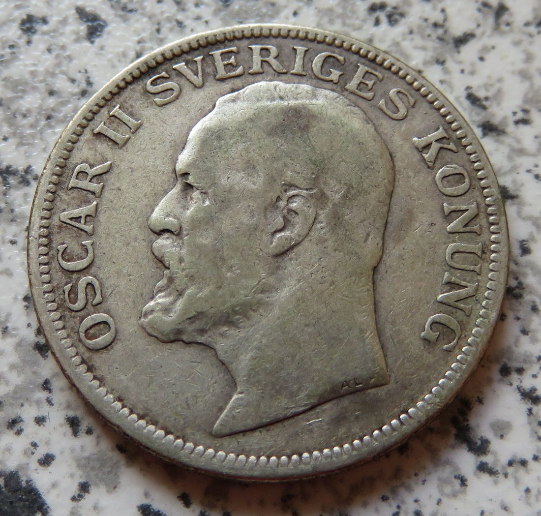  Schweden 1 Krona 1907   