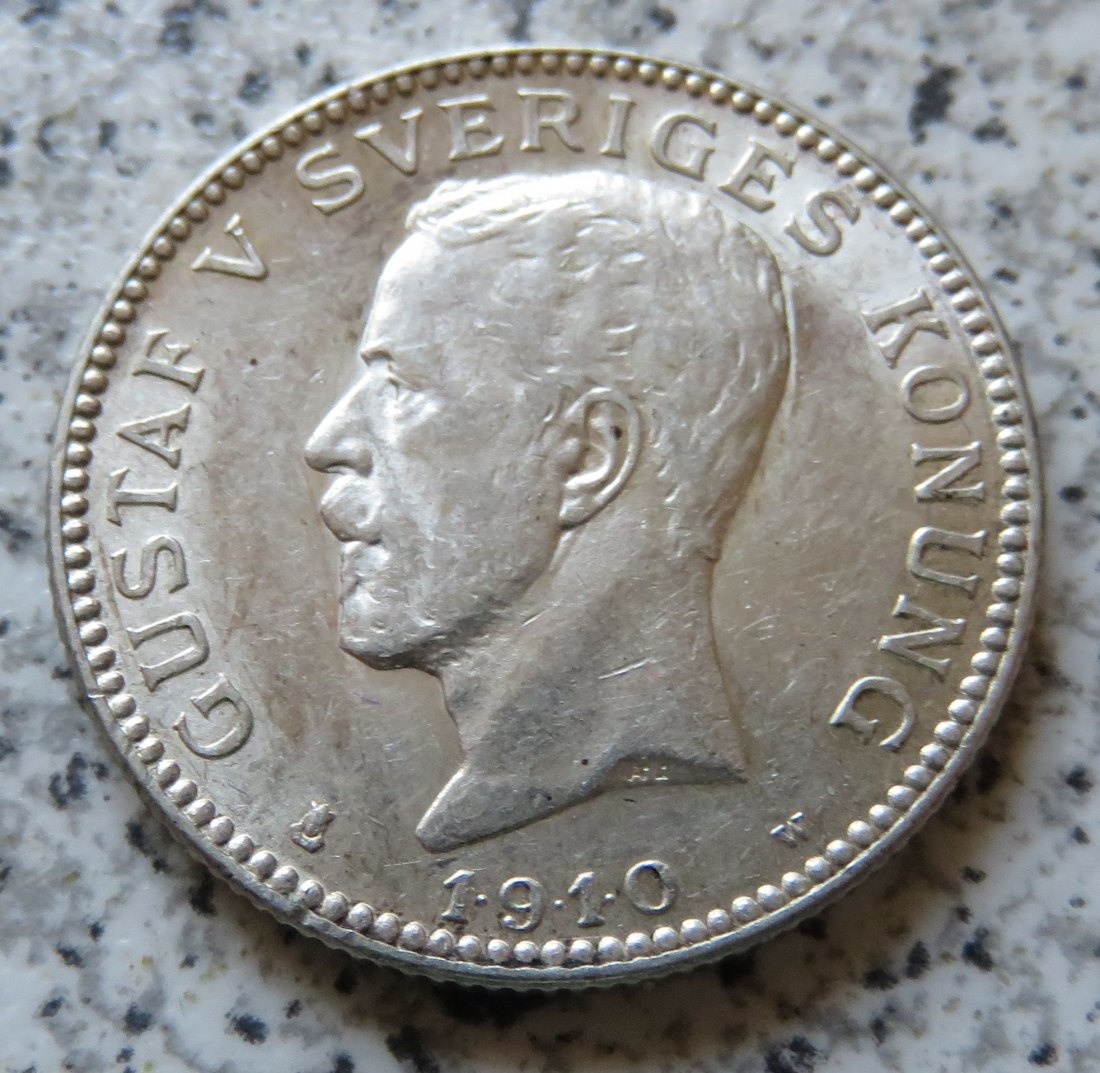  Schweden 1 Krona 1910   