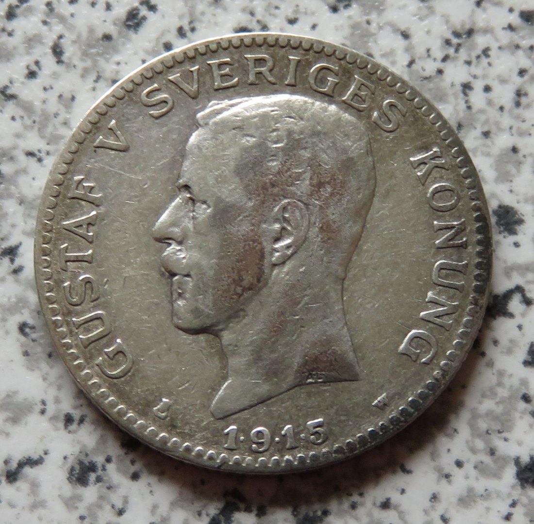  Schweden 1 Krona 1915   