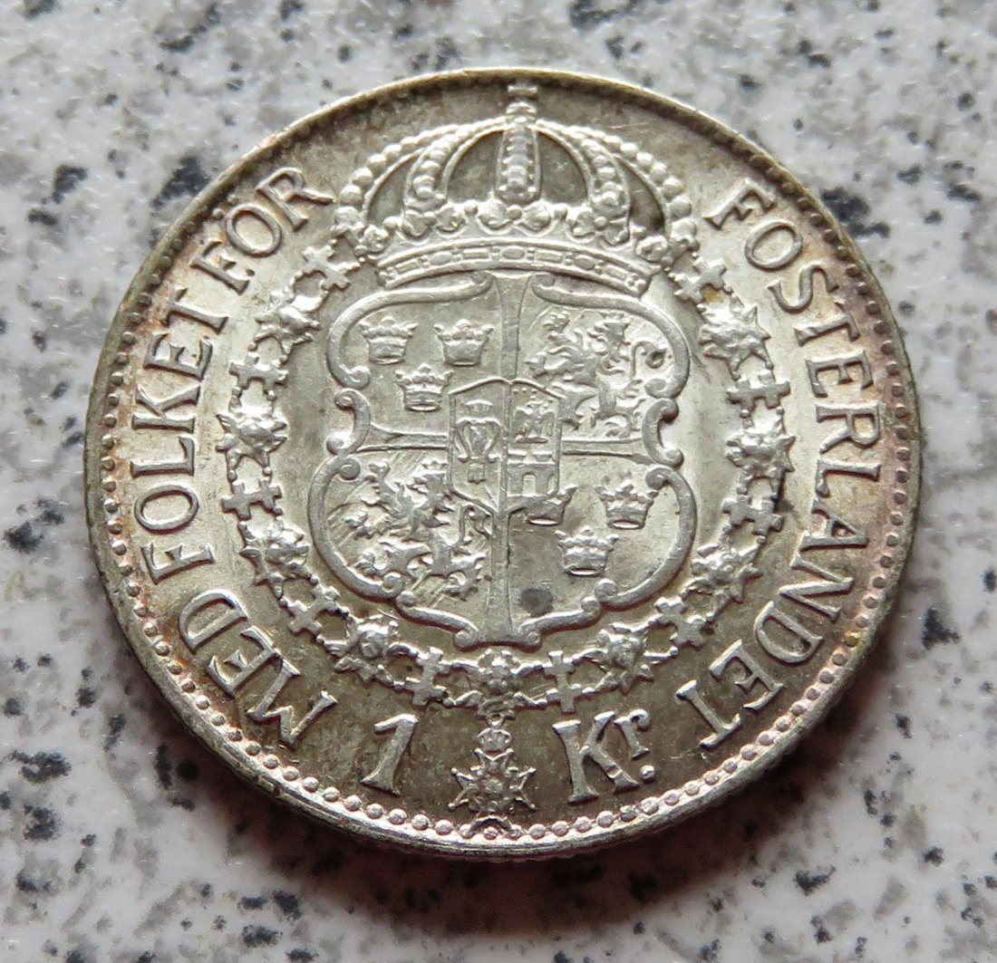  Schweden 1 Krona 1940 G   