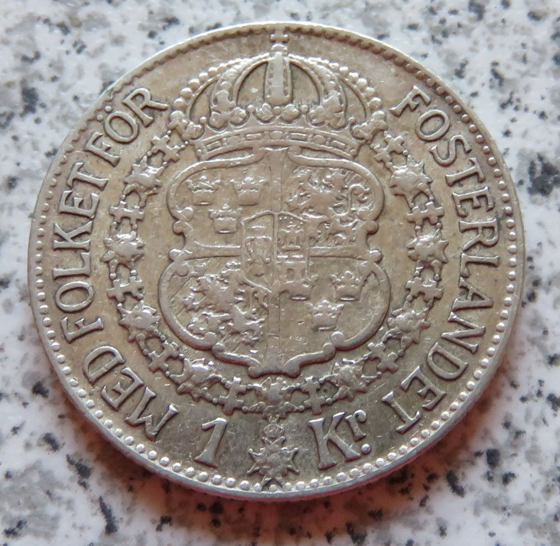  Schweden 1 Krona 1940 G   