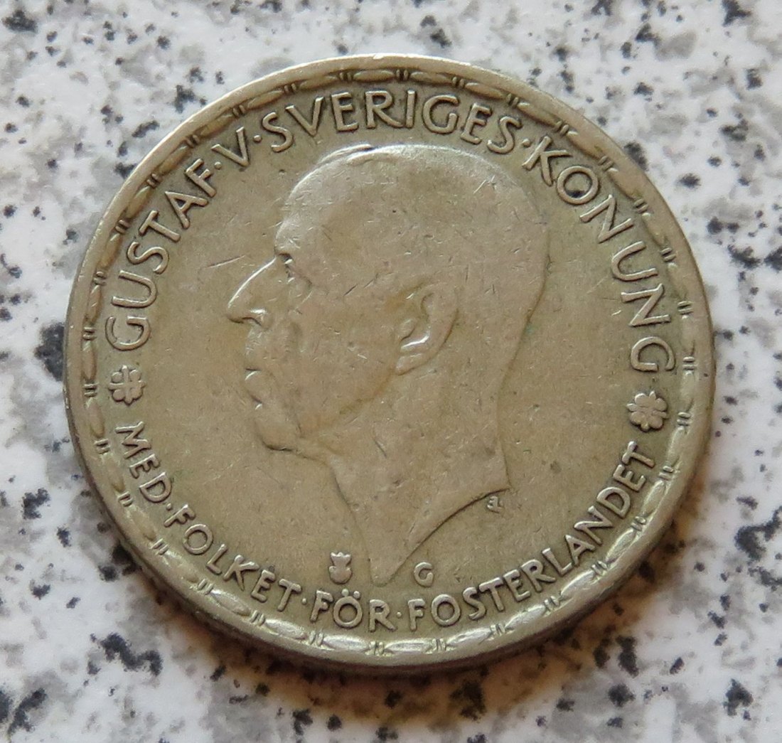  Schweden 1 Krona 1945 G   