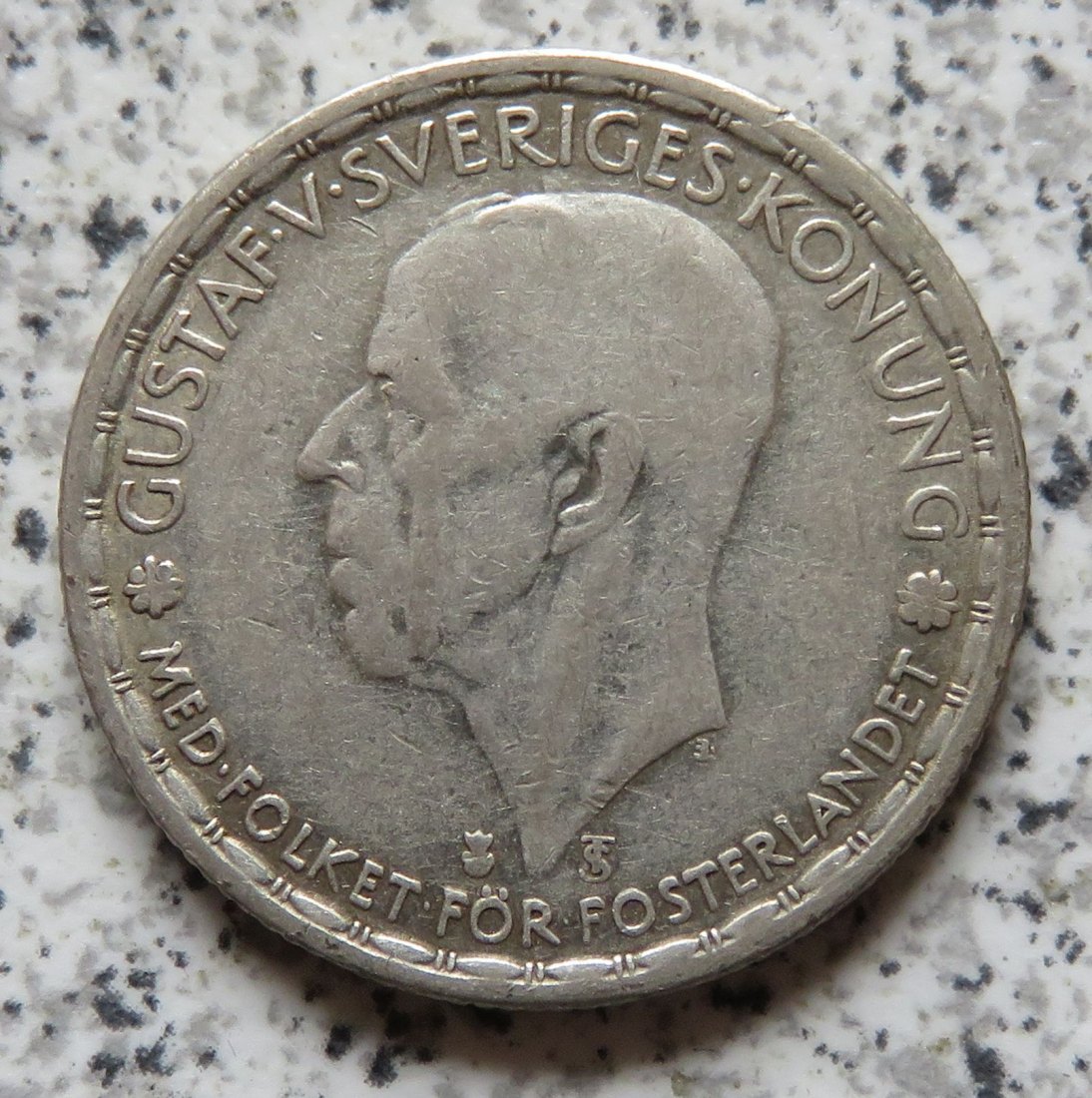  Schweden 1 Krona 1946 TS   