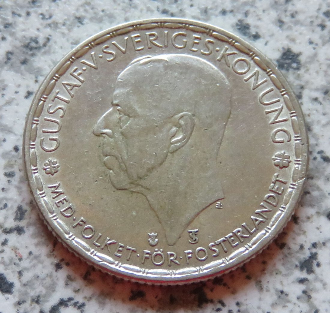  Schweden 1 Krona 1946 TS   