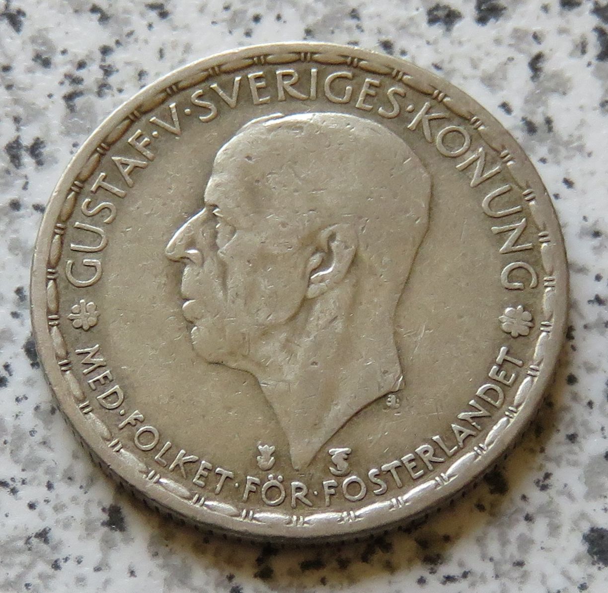  Schweden 1 Krona 1949 TS   