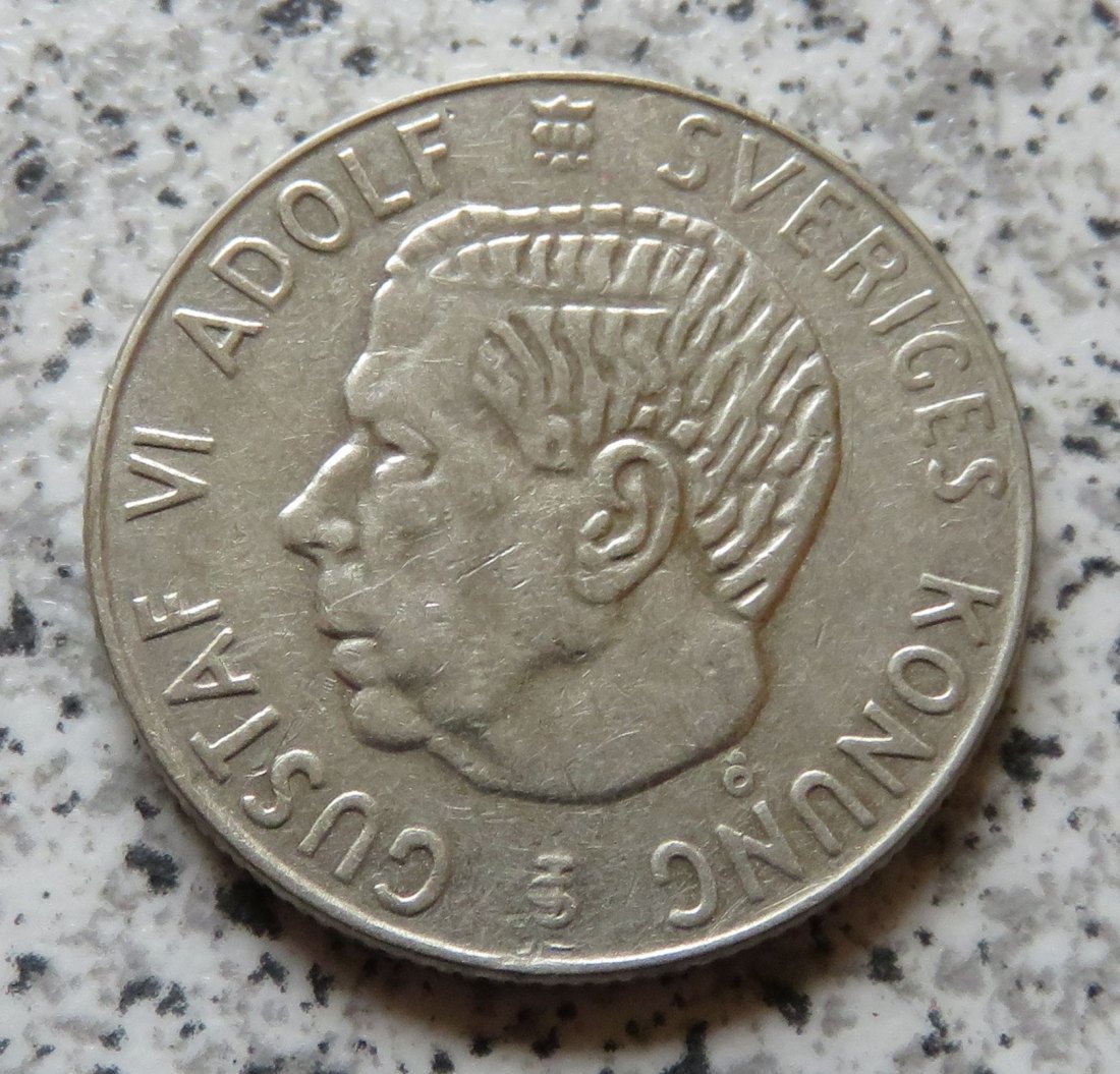  Schweden 1 Krona 1955 TS   