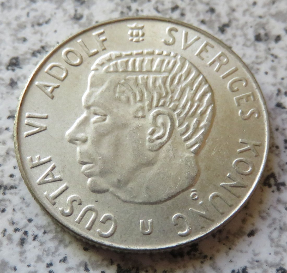  Schweden 1 Krona 1963 U   
