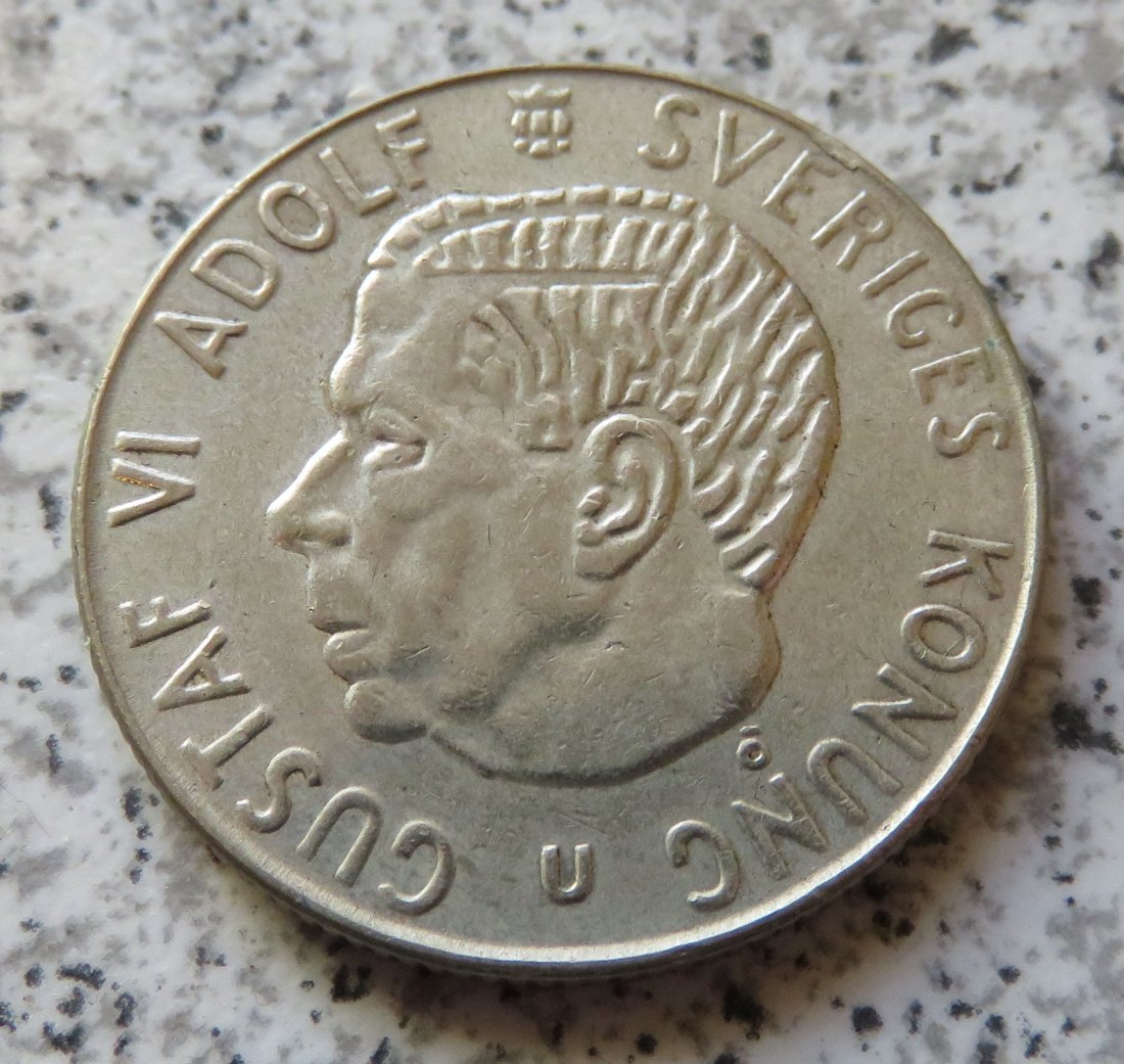  Schweden 1 Krona 1964 U   