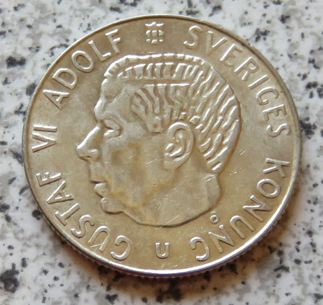  Schweden 1 Krona 1964 U   