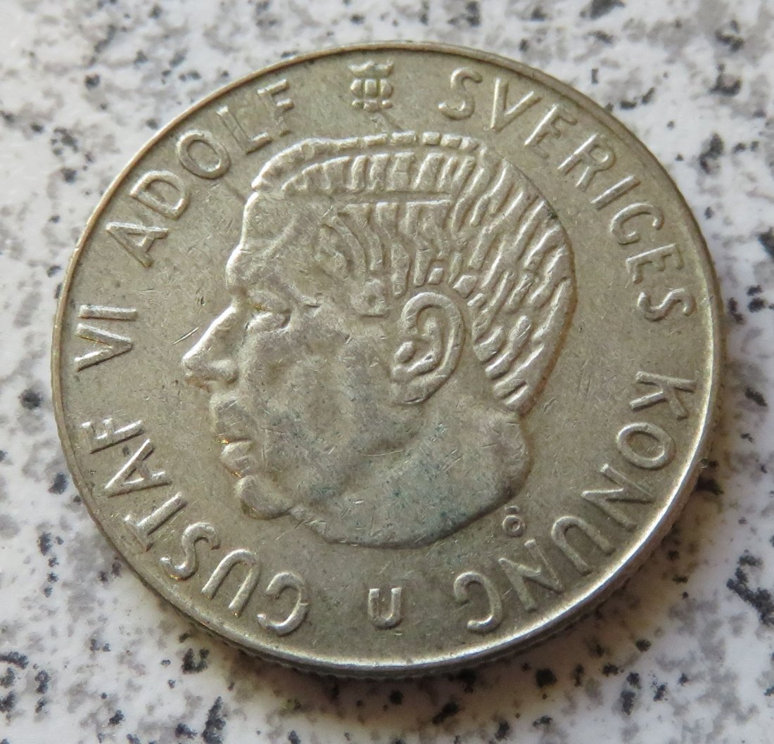  Schweden 1 Krona 1965 U   