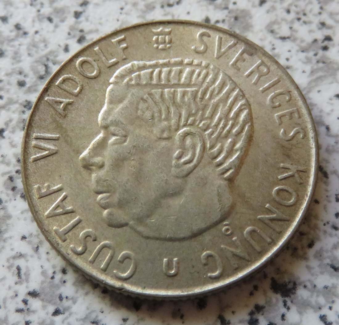  Schweden 1 Krona 1966 U   