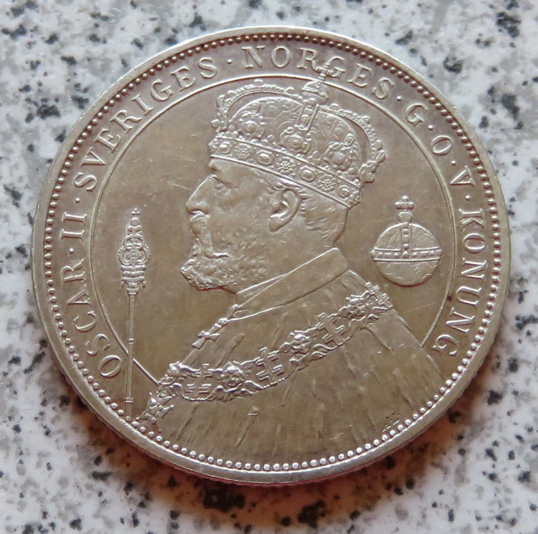  Schweden 2 Kronor 1897   