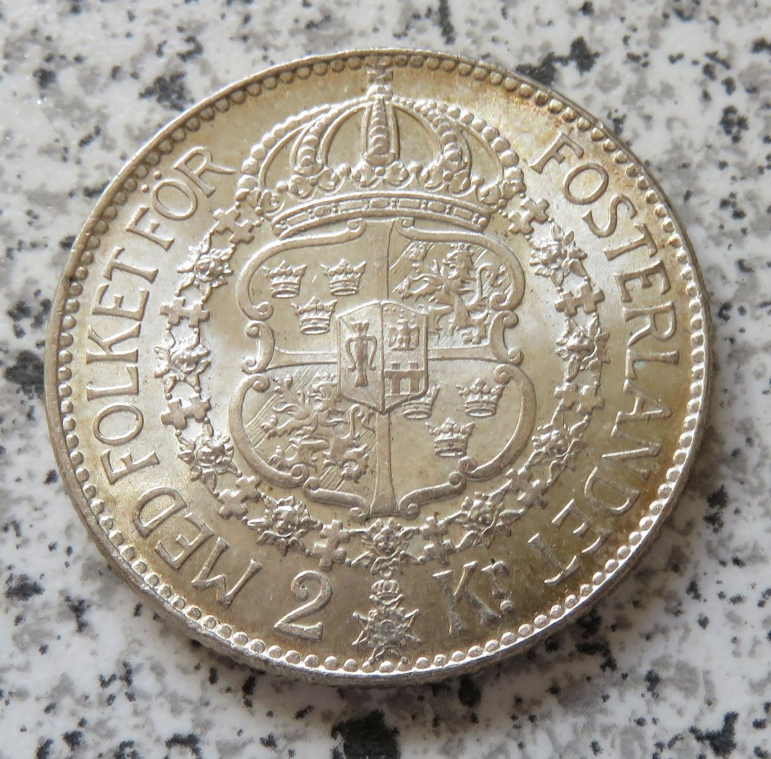  Schweden 2 Kronor 1939   