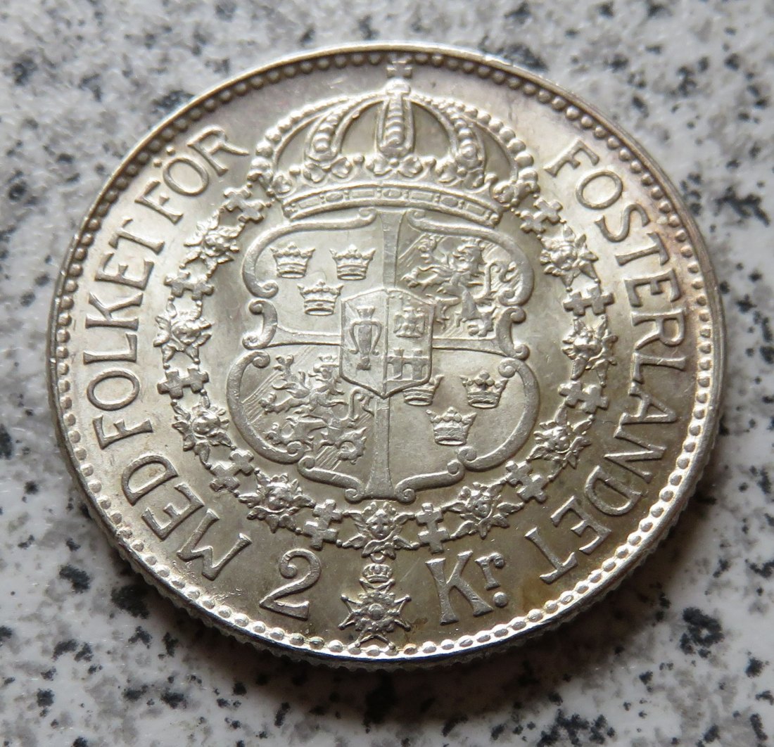  Schweden 2 Kronor 1940   