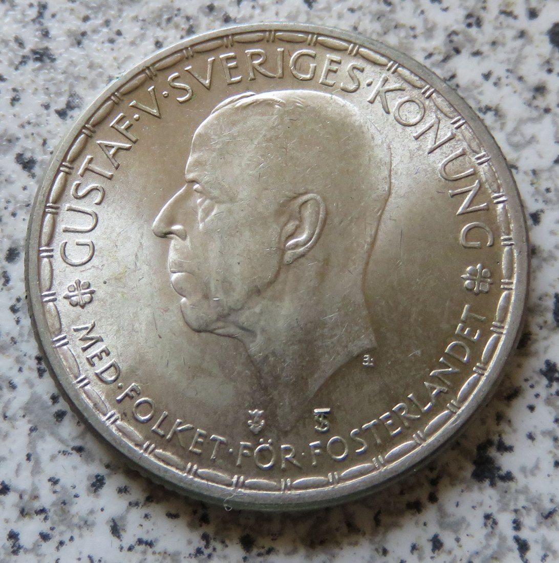  Schweden 2 Kronor 1950   