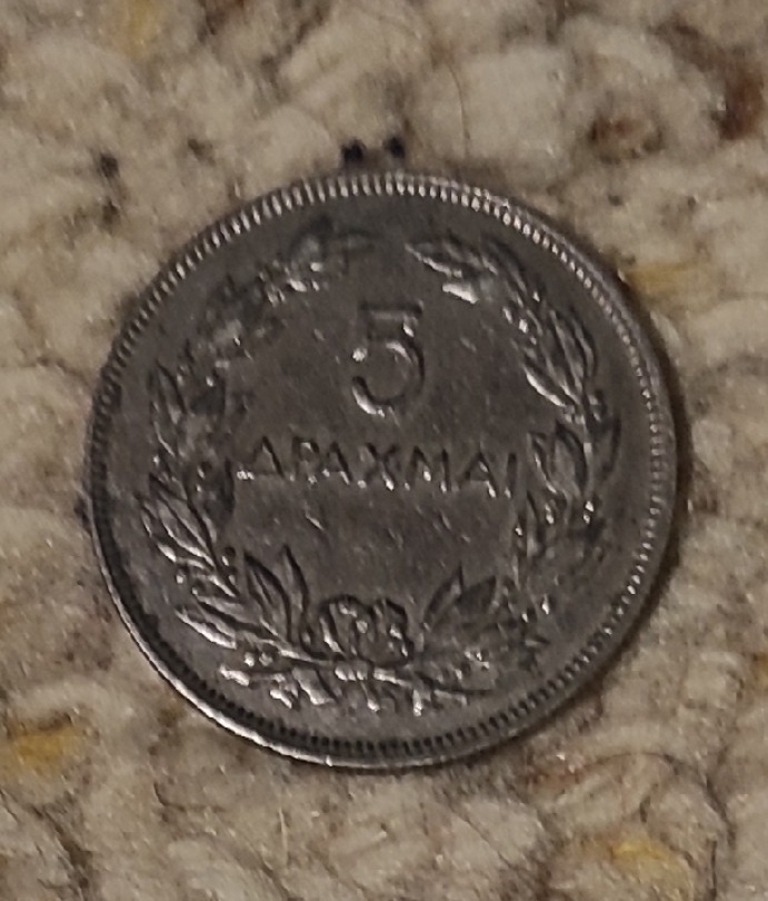  Griechenland 5 Drachmen 1930   