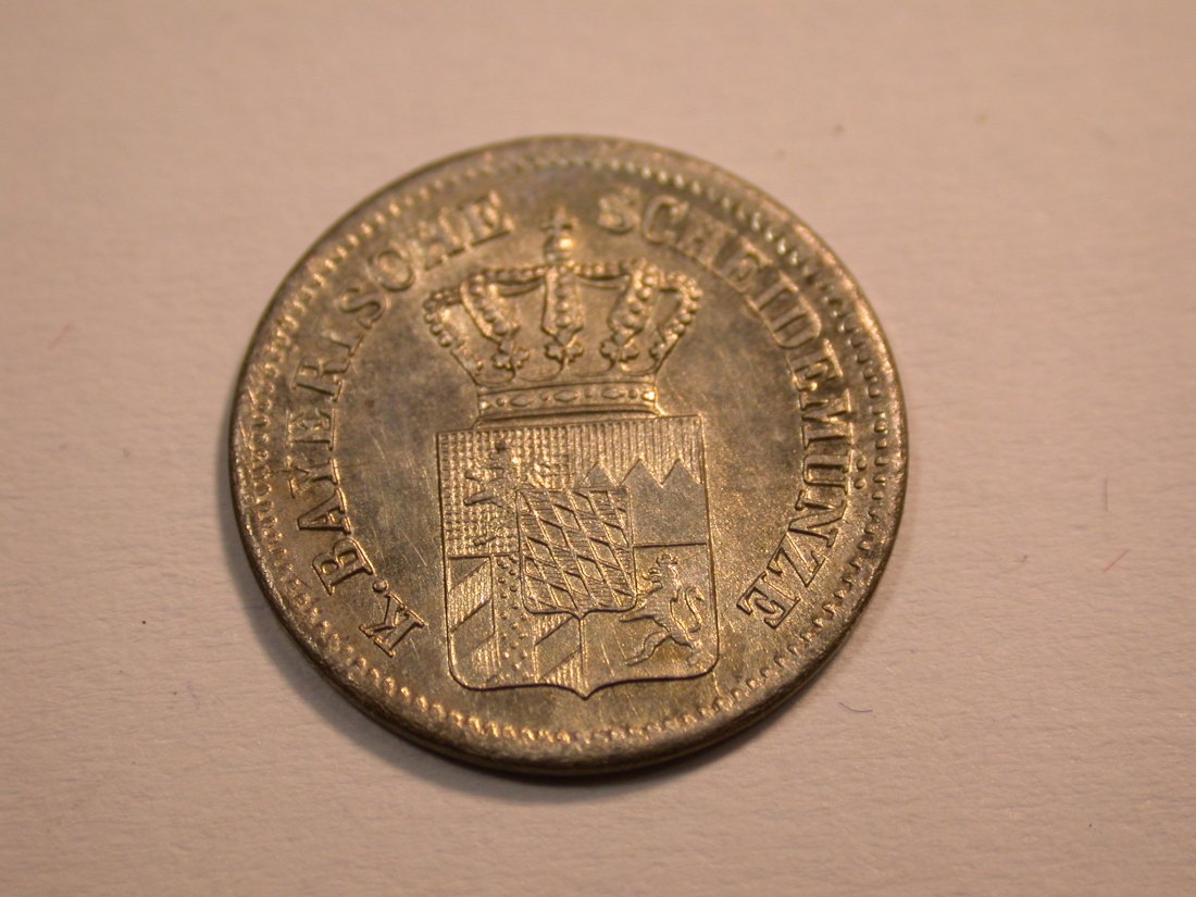  J08 Bayern  1 kreuzer in f.ST  Originalbilder   