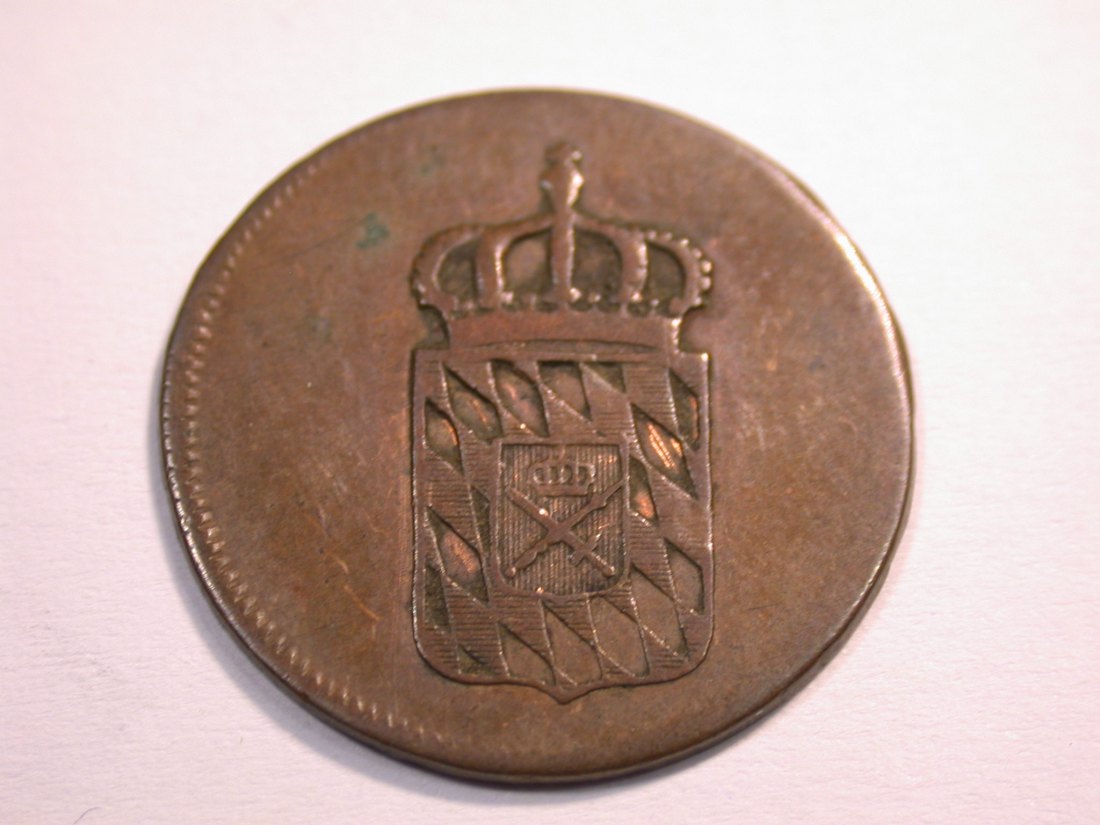  J08 Bayern  2 Pfennig 1809 in ss/ss+ bessere Erhaltung !!   Originalbilder   