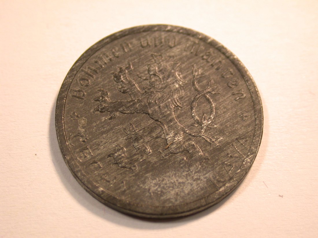  J08 Böhmen und Mähren  20 Heller 1944   Originalbilder   