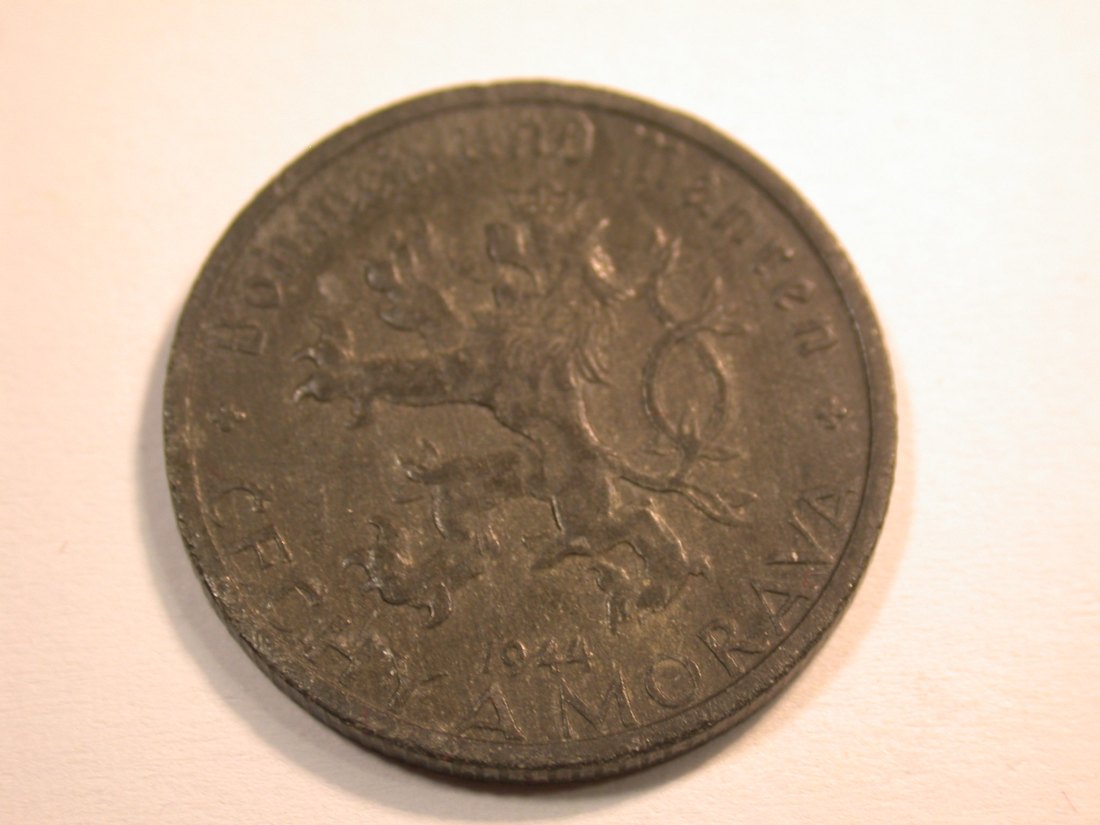  J08 Böhmen und Mähren  50 Heller 1944  Originalbilder   