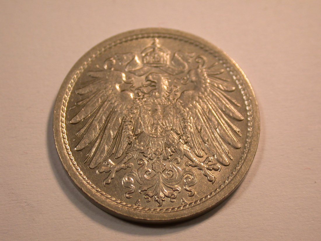  J08 KR 10 Pfennig 1912 A in vz+/vz-st   Originalbilder   