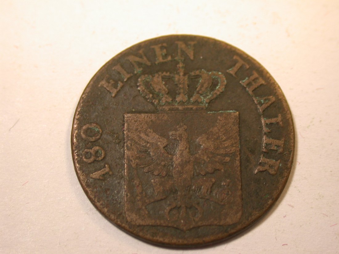  J09 Preussen  2 Pfennig 1828 A in f.ss    Originalbilder   