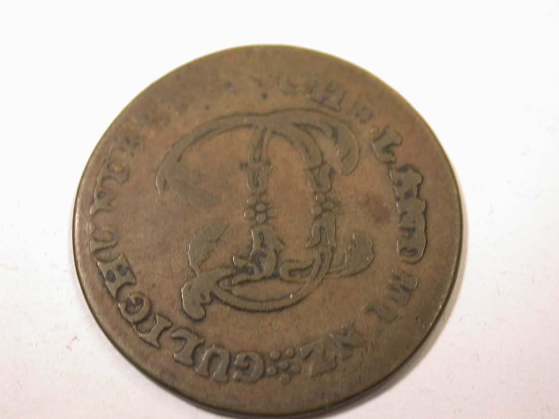  J09 Jülich-Berg  1/2 Stuber 1794 in ss  Originalbilder   