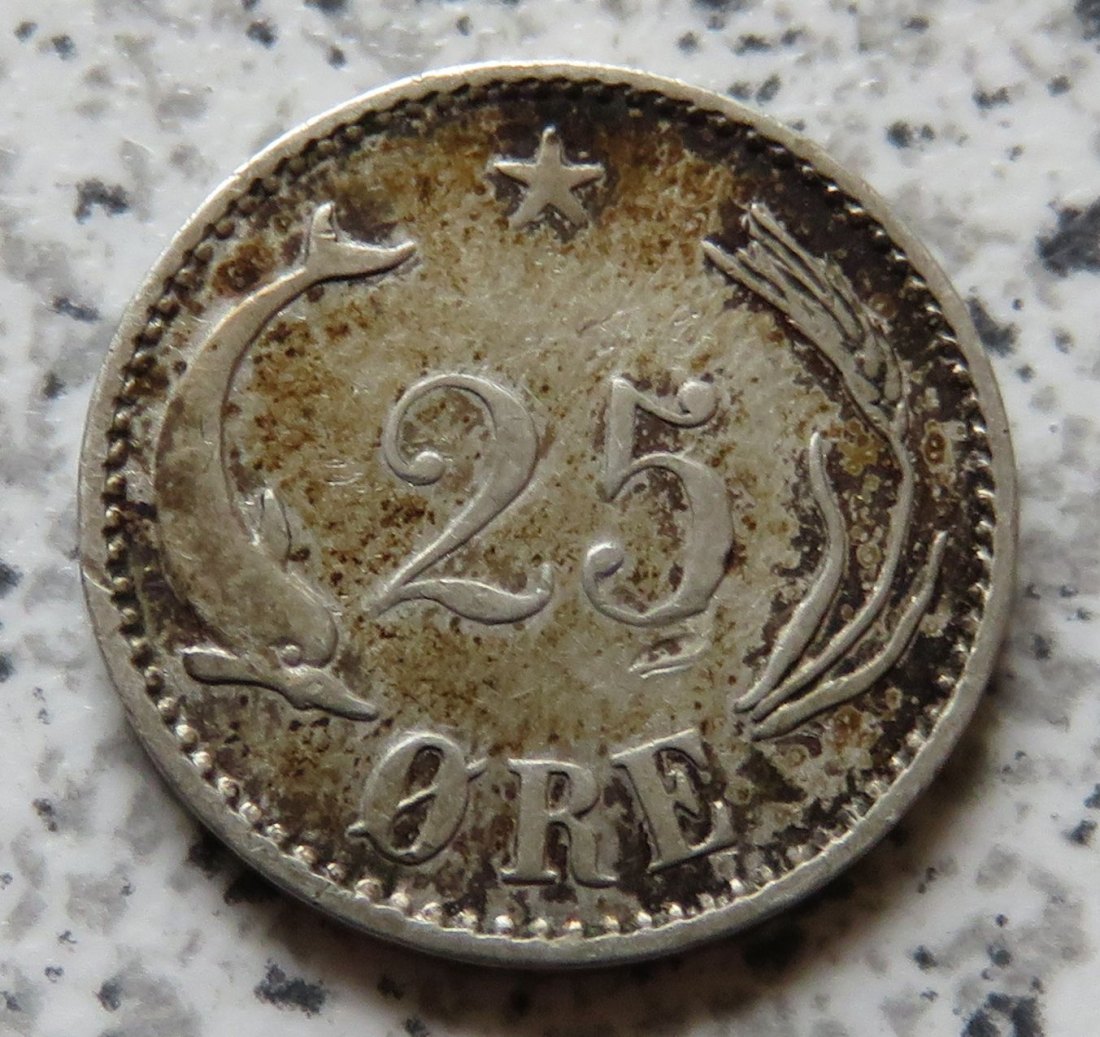  Dänemark 25 Öre 1905   
