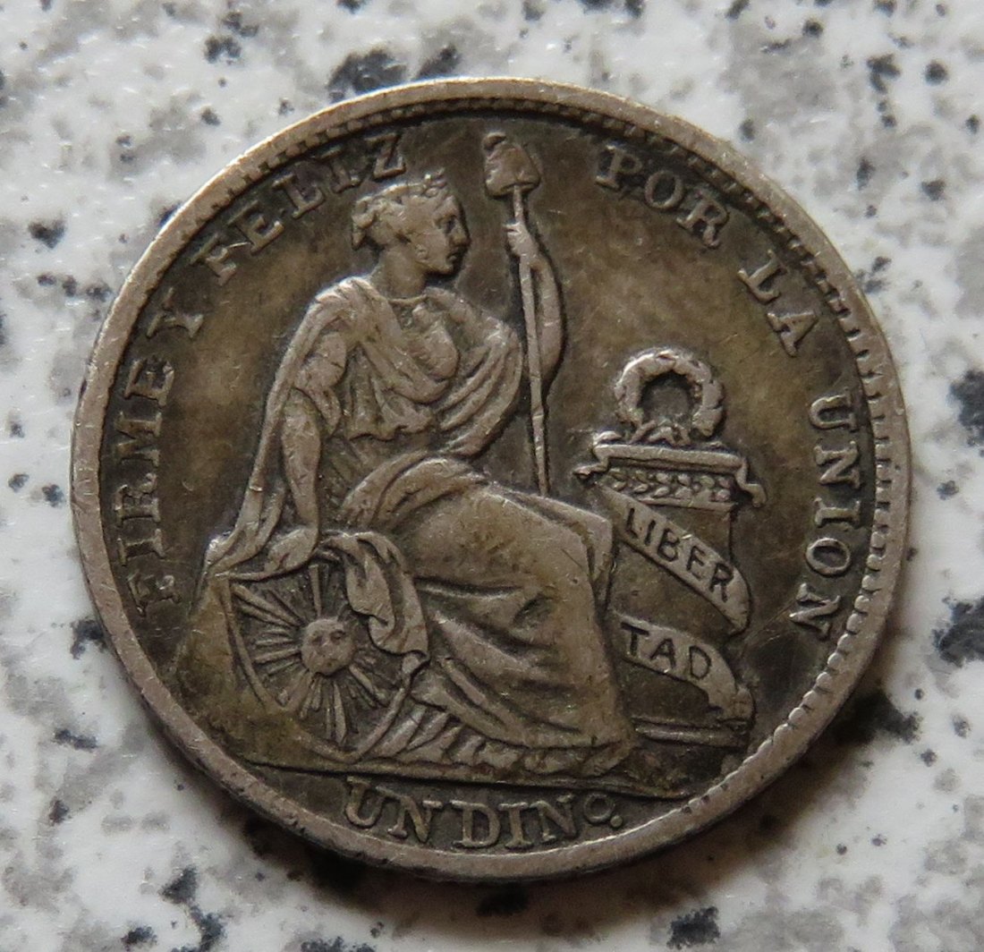  Peru 1 Dinero 1911   