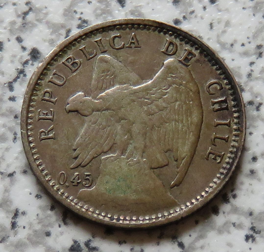  Chile 10 Centavos 1916   