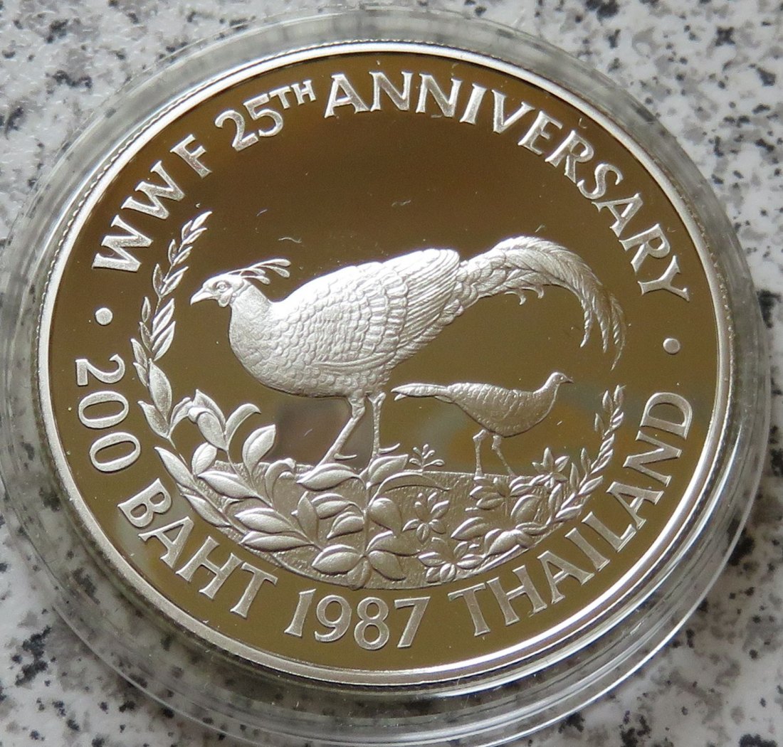  Thailand 200 Bath 1987   