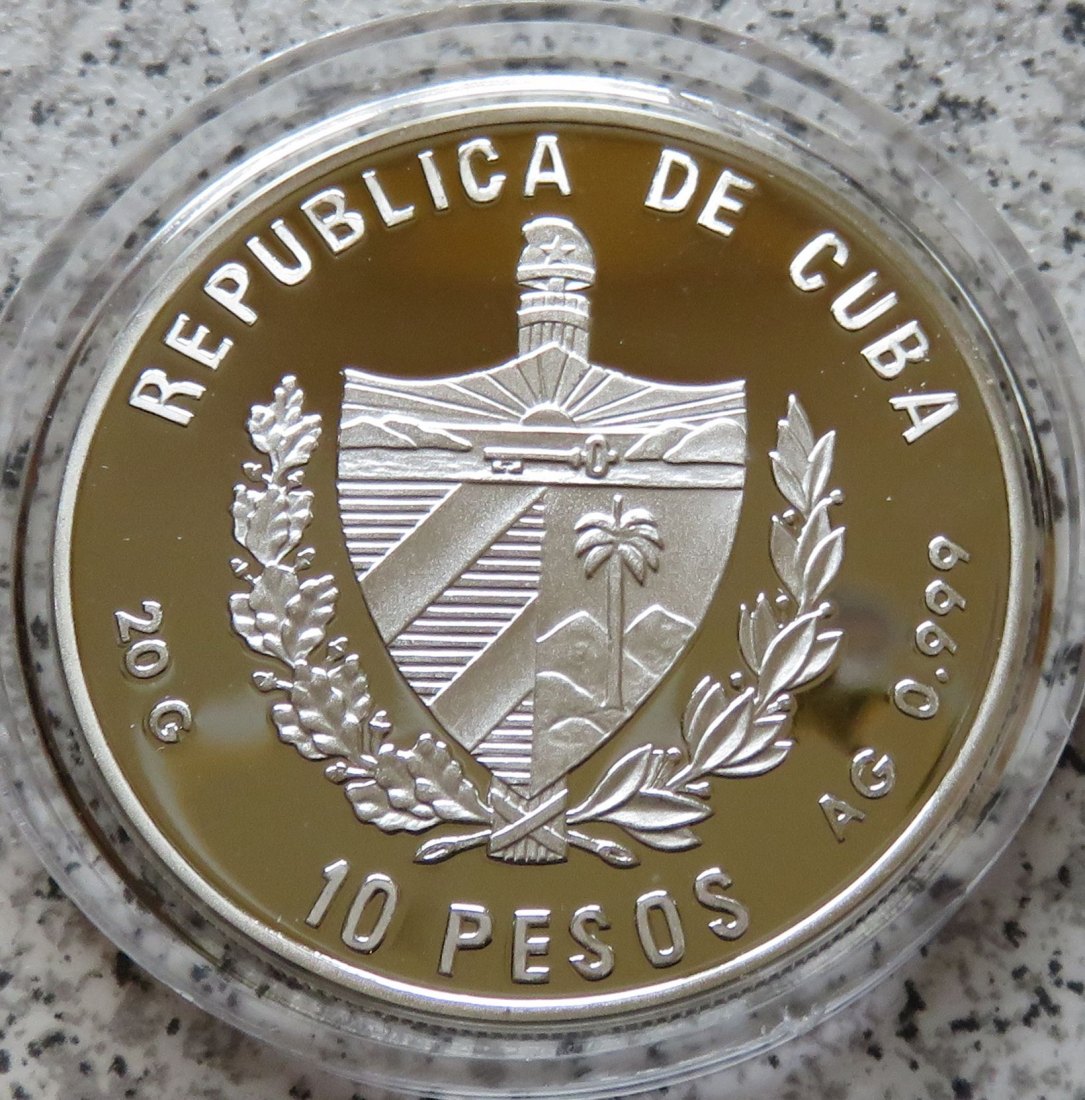  Cuba 10 Pesos 1994   