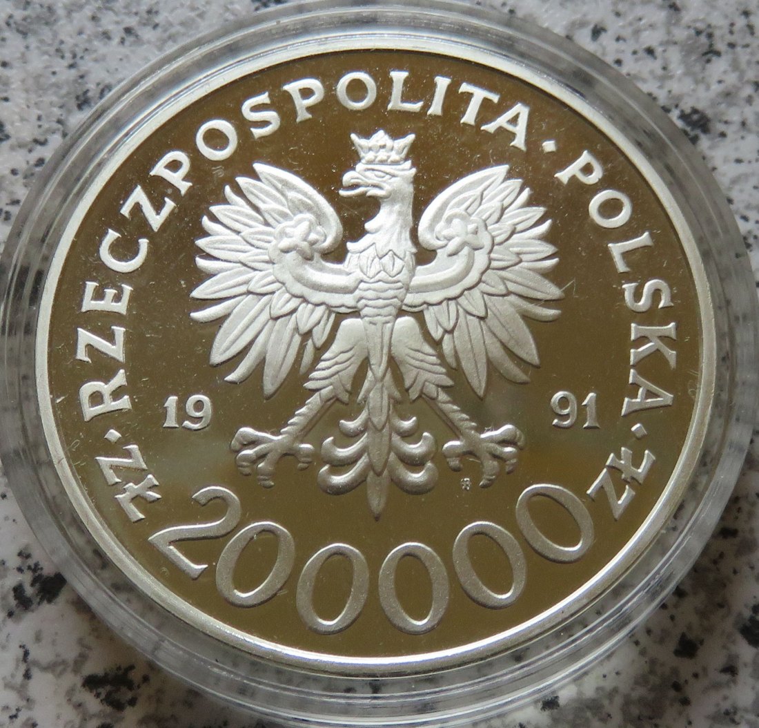  Polen 200000 Zloty 1991   