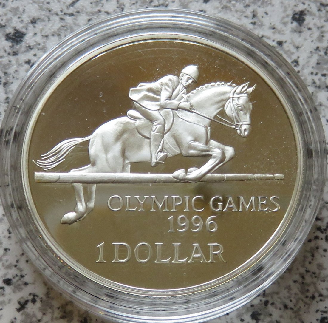  Bermuda 1 Dollar 1996   