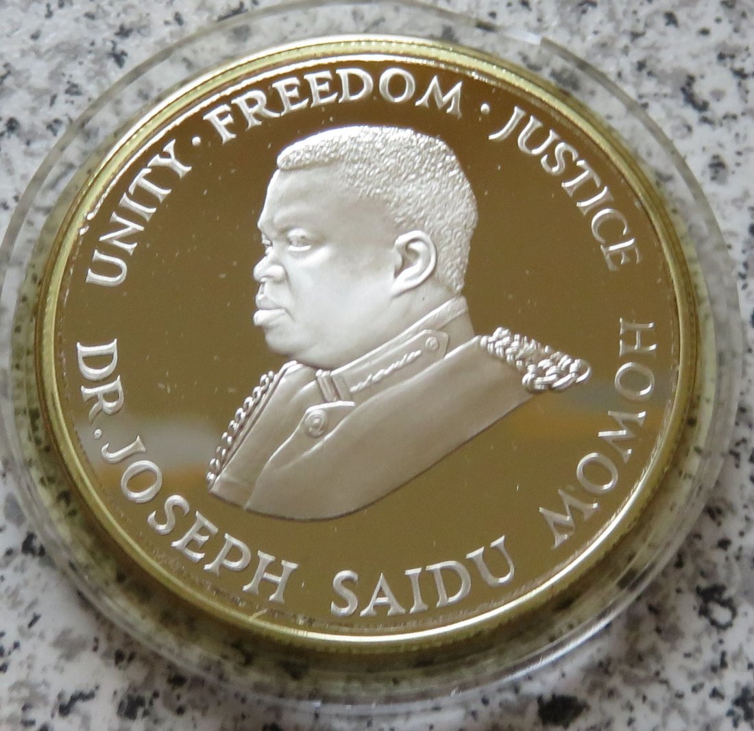  Sierra Leone 10 Leones 1987   