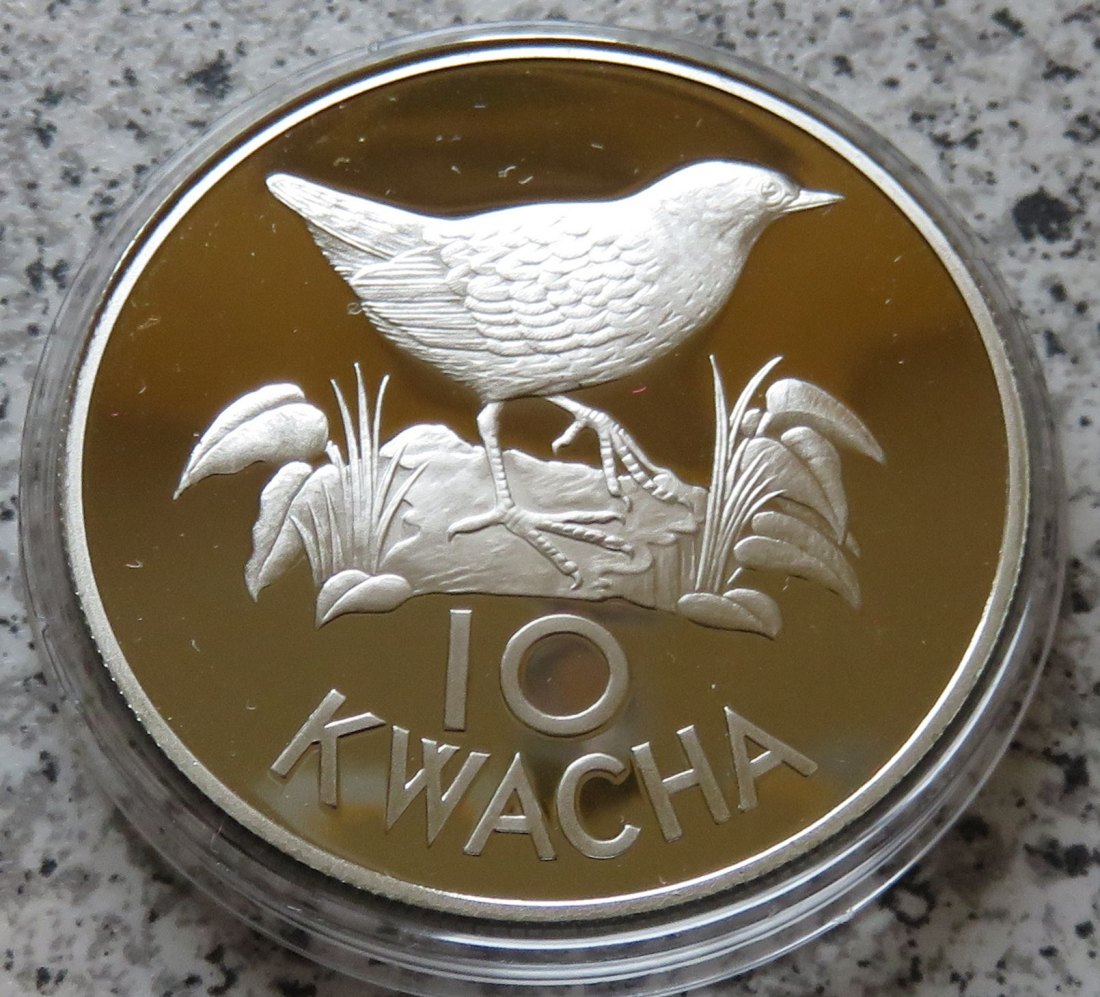  Sambia 10 Kwacha 1986   