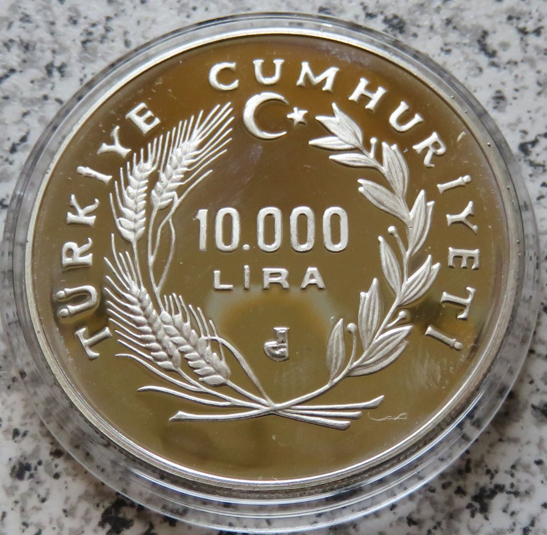  Türkei 10000 Lira 1988   