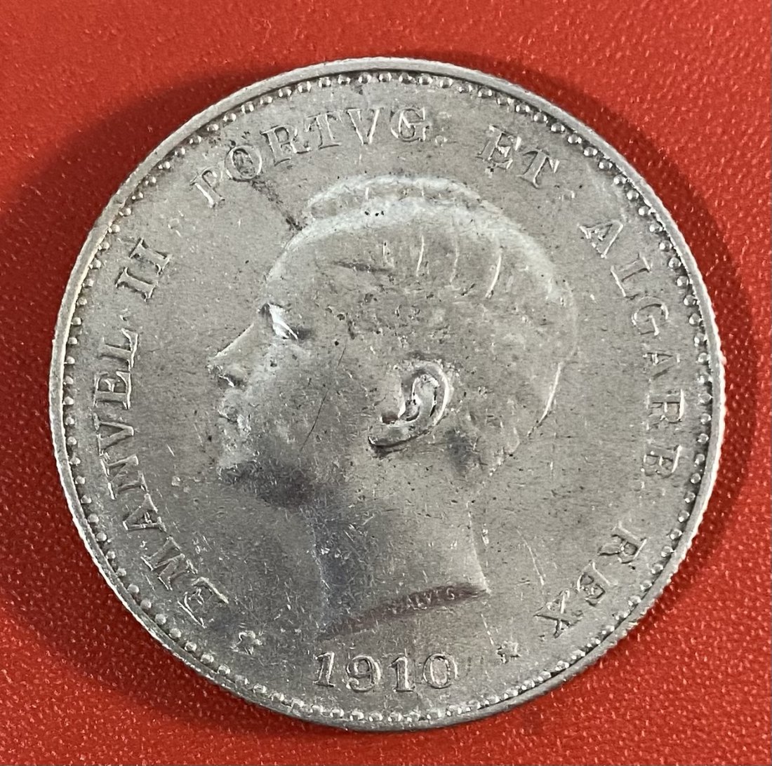 PORTUGAL - 1.000 RÉIS - 1910 - PENINSULAR WAR - SILVER