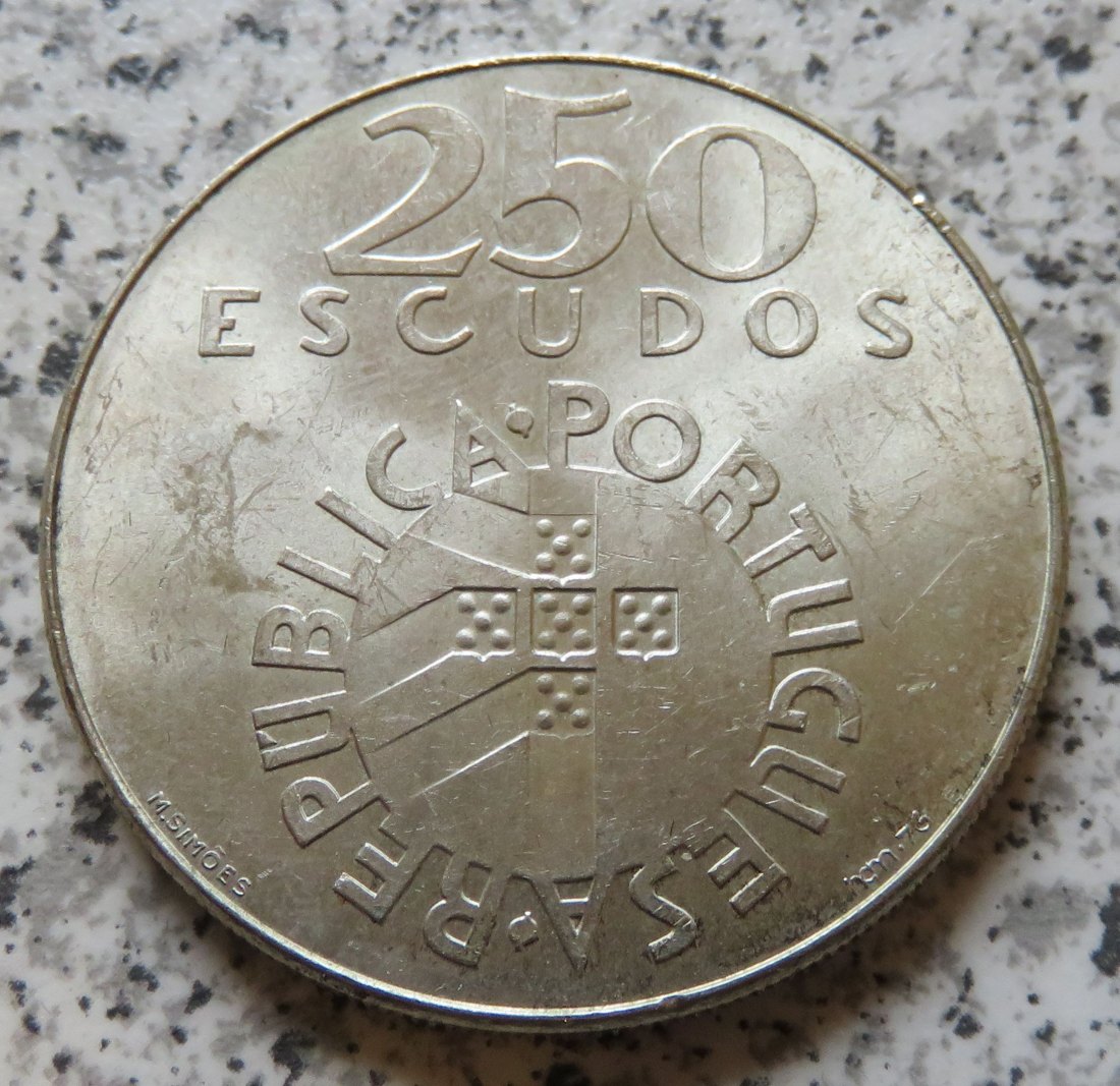  Portugal 250 Escudos 1976   