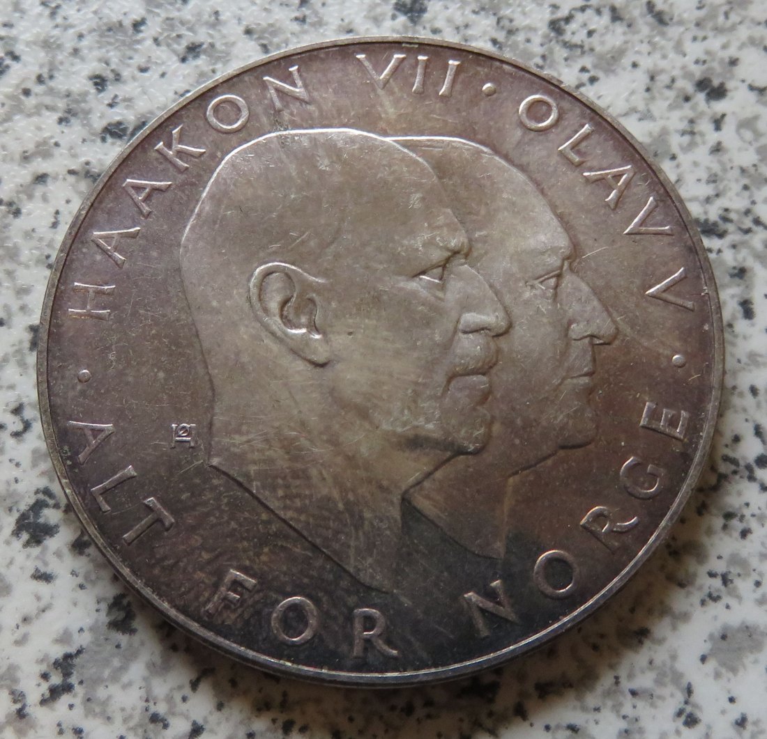  Norwegen 25 Kroner 1970   