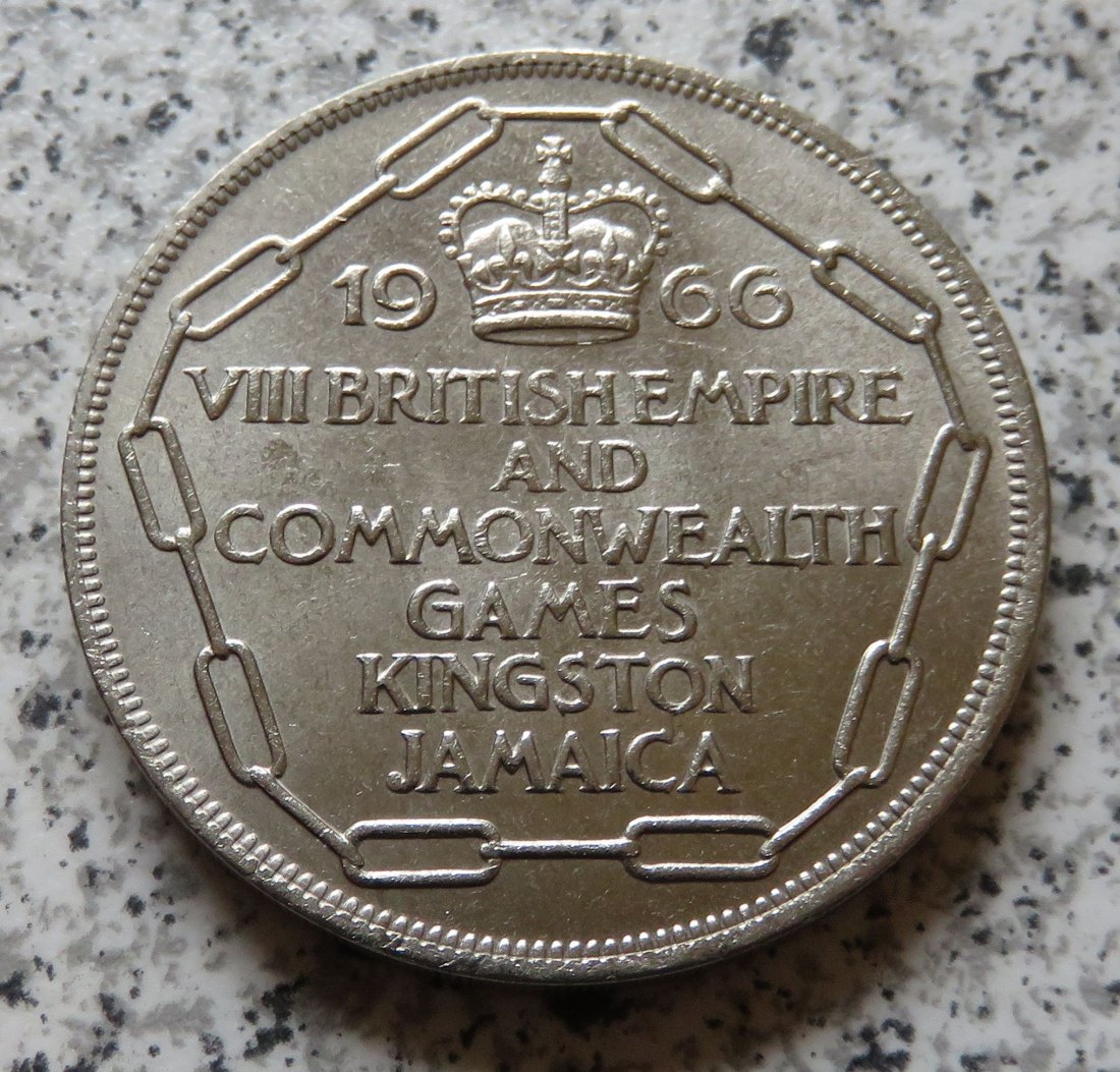  Jamaika 5 Shillings 1966   