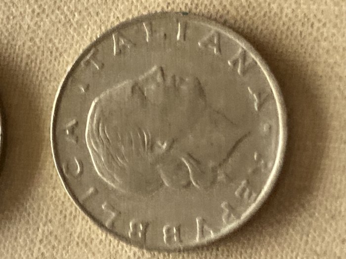  Gedenkmünze Umlaufmünze Italien 200 Lire 1993 Militärische Luftfahrt 70 Jahre   