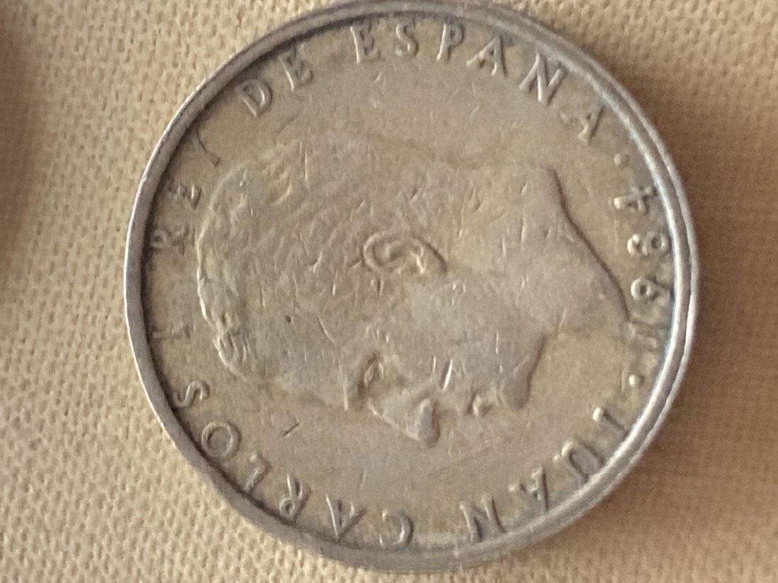  Münze Münzen Umlaufmünze Spanien 100 Peseta 1984   