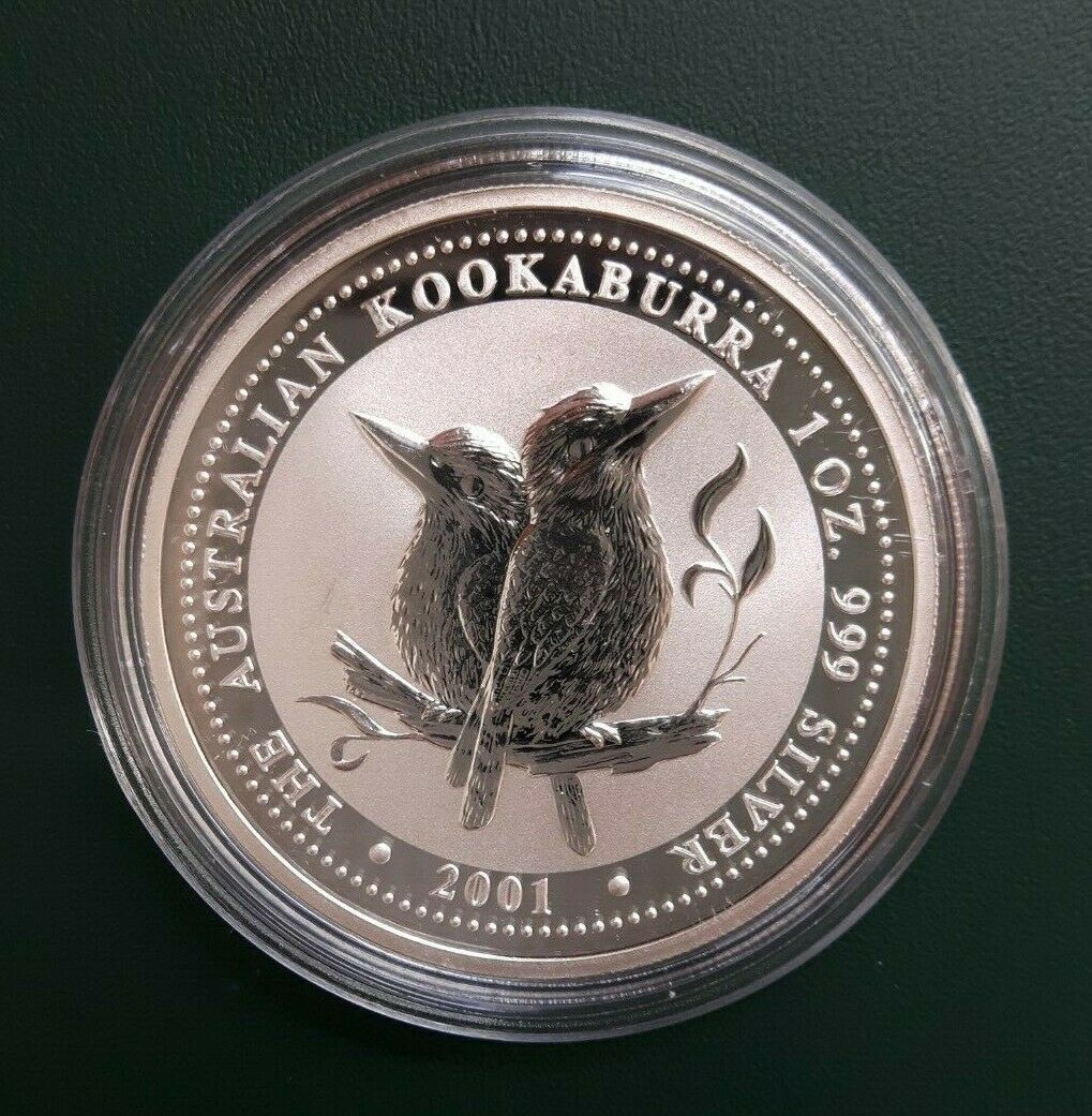  Australien 1 Dollar Kookaburra 2001 in Originalkapsel   
