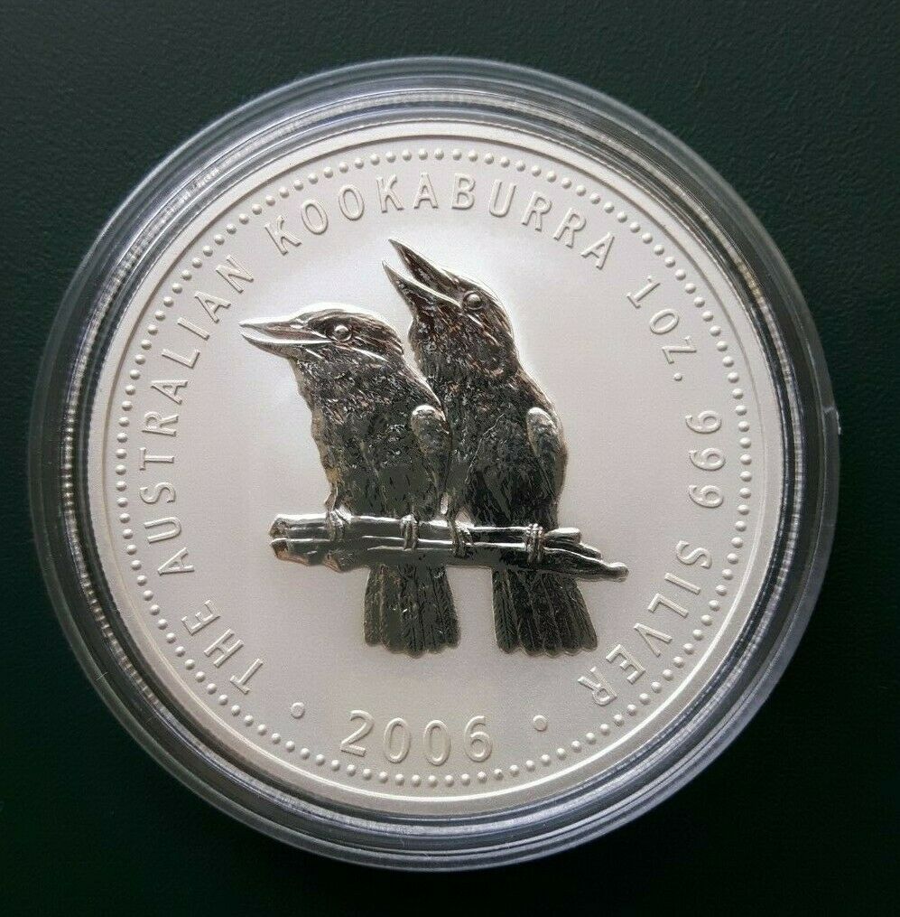  Australien 1 Dollar Kookaburra 2006 in Originalkapsel   