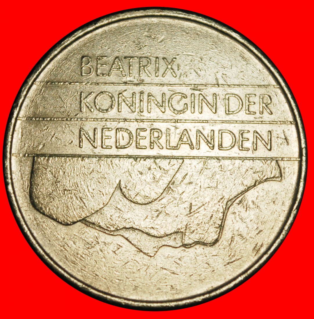  Ⰿ PORTRÄT DEXTER (1982-2001): NIEDERLANDE ★ 2 1/2 GULDEN 1982! BEATRIX (1980-2013)★OHNE VORBEHALT   