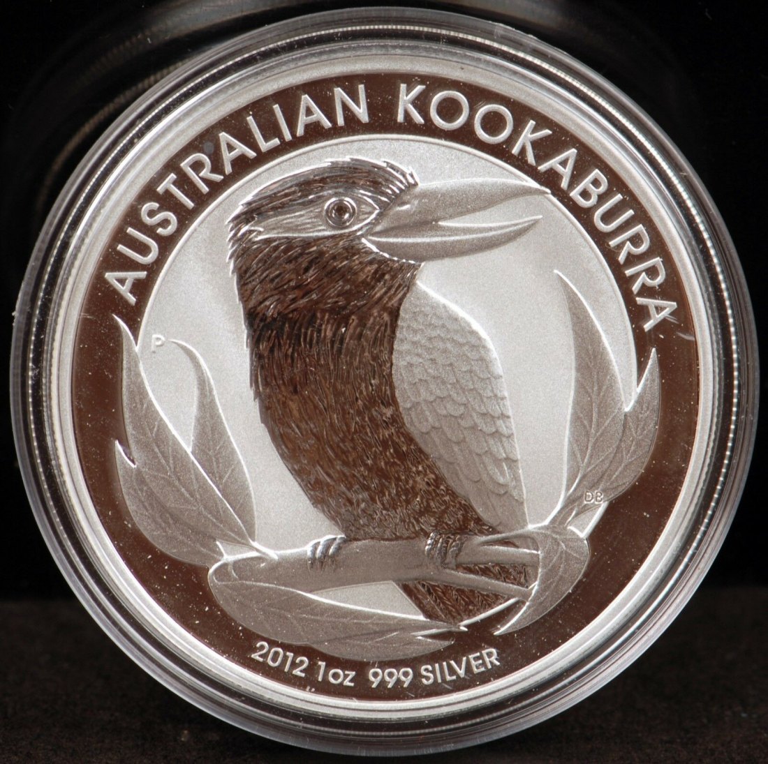  Australien 1 Dollar Kookaburra 2012 in Originalkapsel   