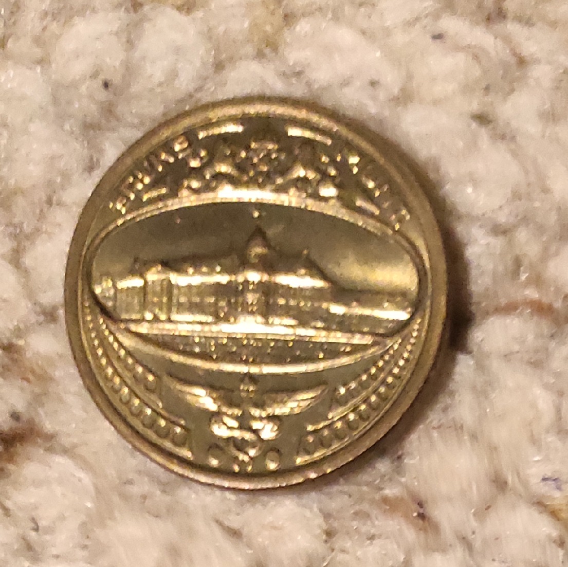  Belgien Jeton Baudouin (1951-1993) - 30. April 1980 vz   